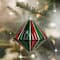 7.75" Jumbo Red, Green & Gold Shatterproof Diamond Ornament by Ashland®